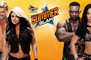 Ziggler-Kaitlyn vs. BigE-AJ - SummerSlam