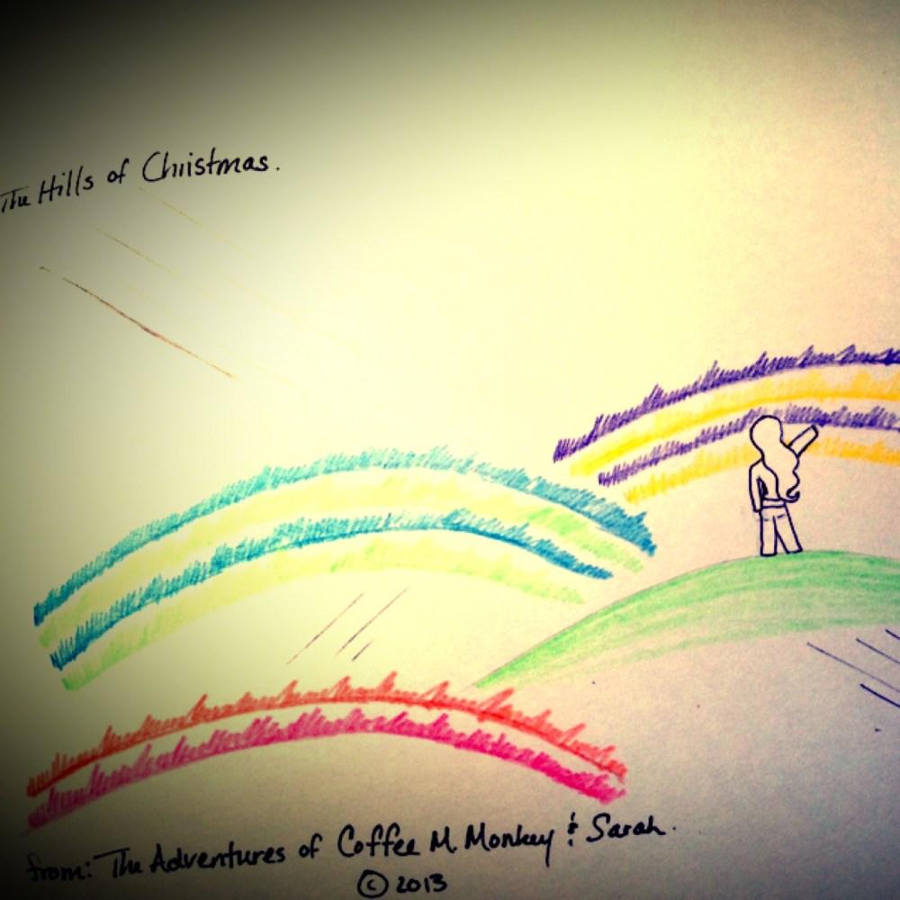 The Hills of Christmas (c) 2013. Bobby James.