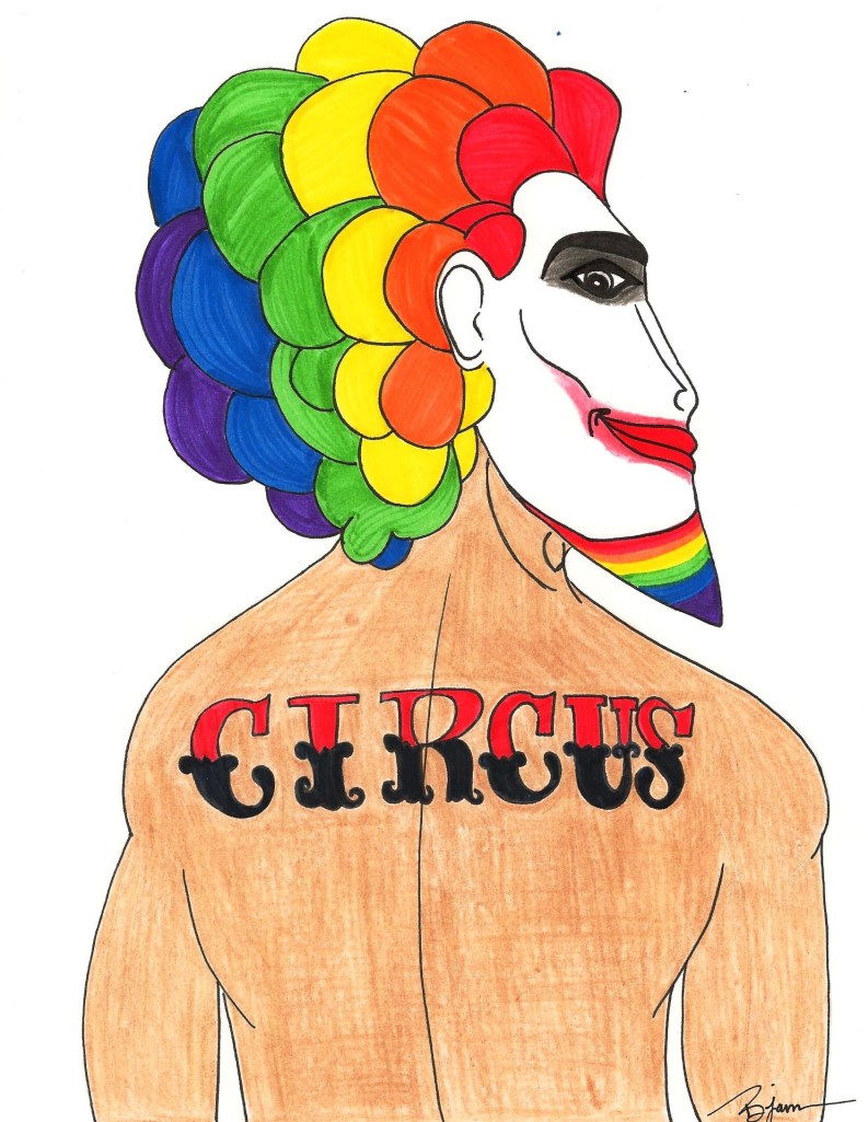 Circus Freak (c) 2014. Bobby James. 