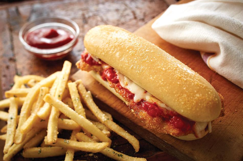 Breadstick Sandwich. Photo from Olive Garden's twitter (5/11/15). 