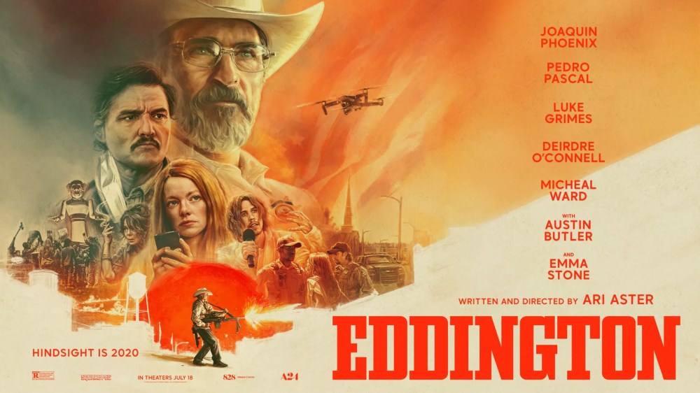 Eddington film poster.